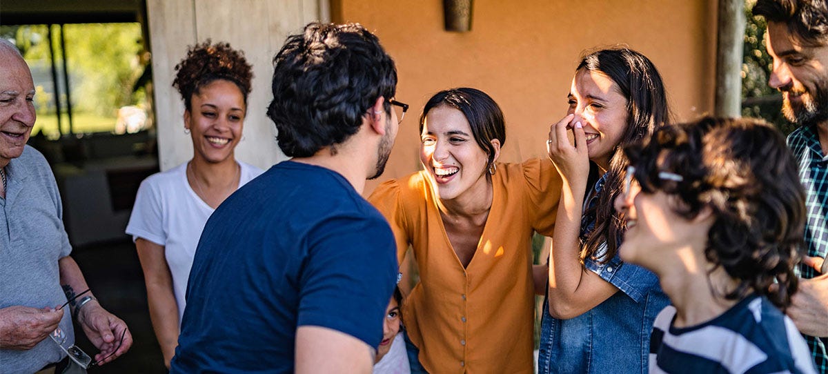 Group of people getting ready for a fun activity.